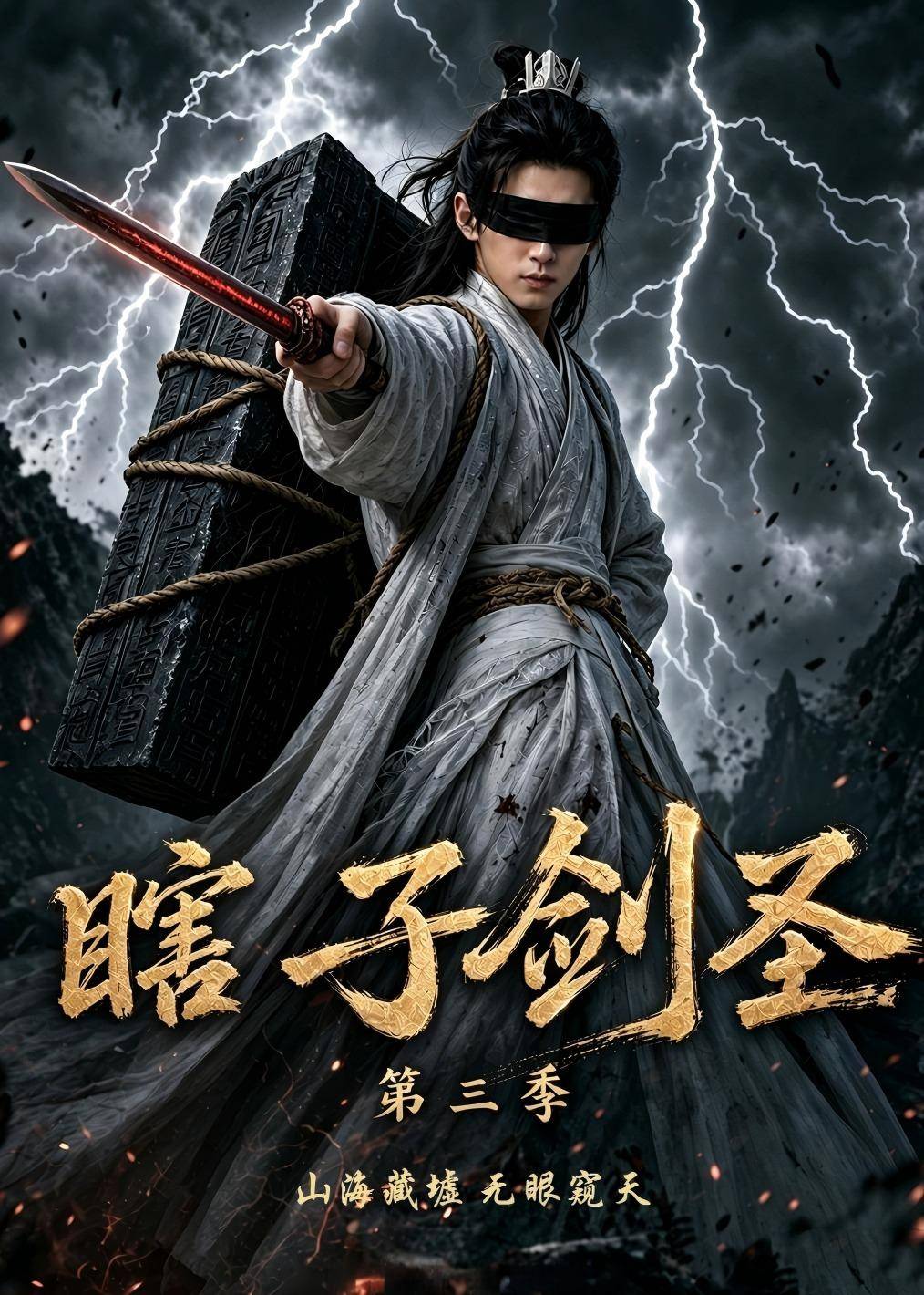 《瞎子剑圣第三季，山海藏墟，无眼窥天》影片海报